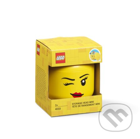 Úložný box LEGO hlava (mini) - whinky SmartLife s.r.o.