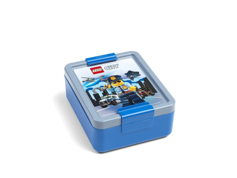 LEGO City box na svačinu - modrá