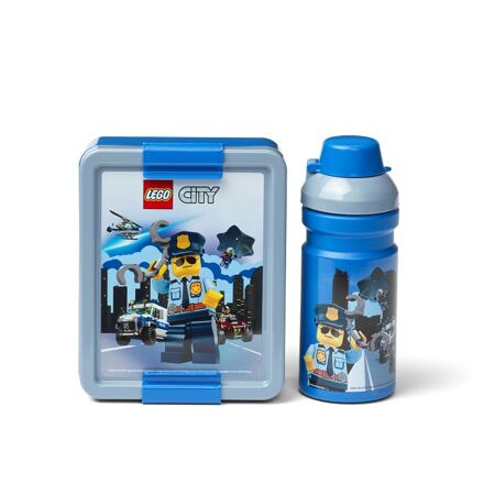 Svačinový set LEGO City (láhev a box) - modrá SmartLife s.r.o.
