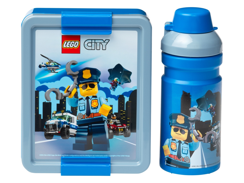 Lego Svačinová sada, 2dílná (modrá)