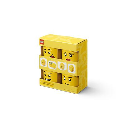 LEGO úložná hlava (mini) Multi-pack 4 ks - NEW