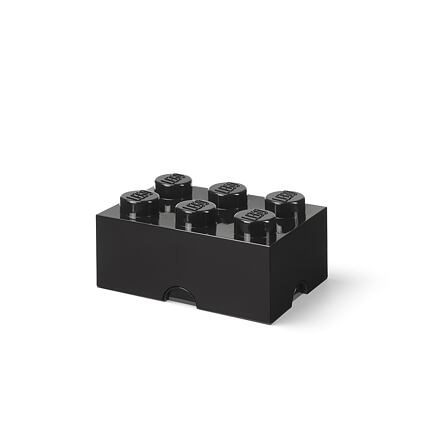 LEGO úložný box 6 - černá