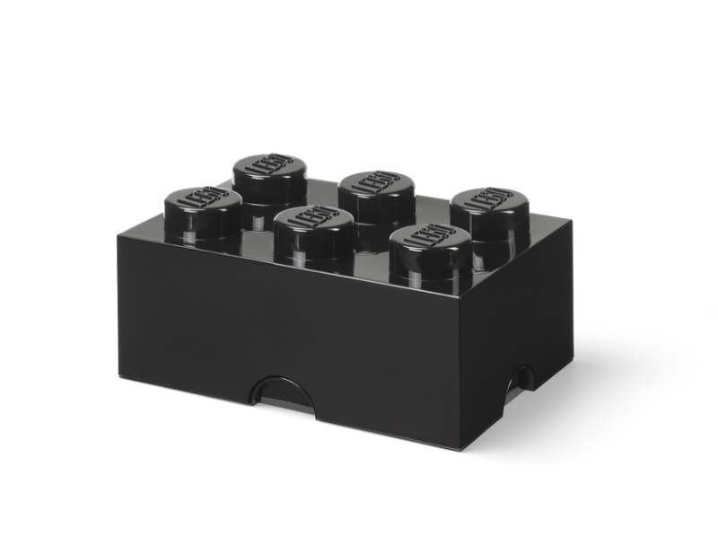 LEGO úložný box 6 - černá