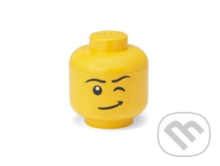 LEGO úložná hlava (mini) - žmurkajúci chlapec - hra z kategorie LEGO merchandise