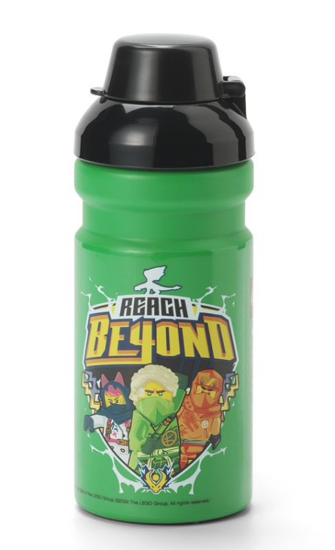 LEGO Ninjago fľaša na pitie - zelená