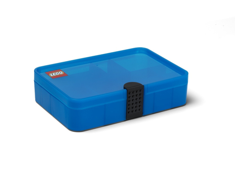 LEGO Úložný box s přihrádkami - modrý