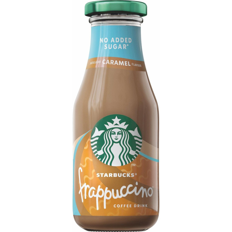 Starbucks Frappuccino Caramel bez přidaného cukru