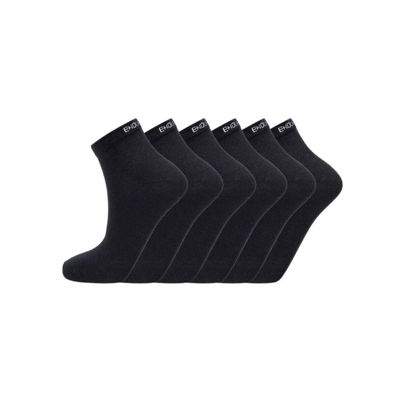 Unisex ponožky Endurance Ibi Quarter Socks 6-Pack Velikost: 35-38