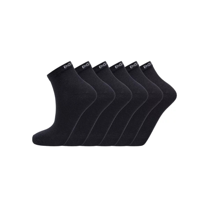 Unisex ponožky Endurance Ibi Quarter Socks 6-Pack Velikost: 47-50
