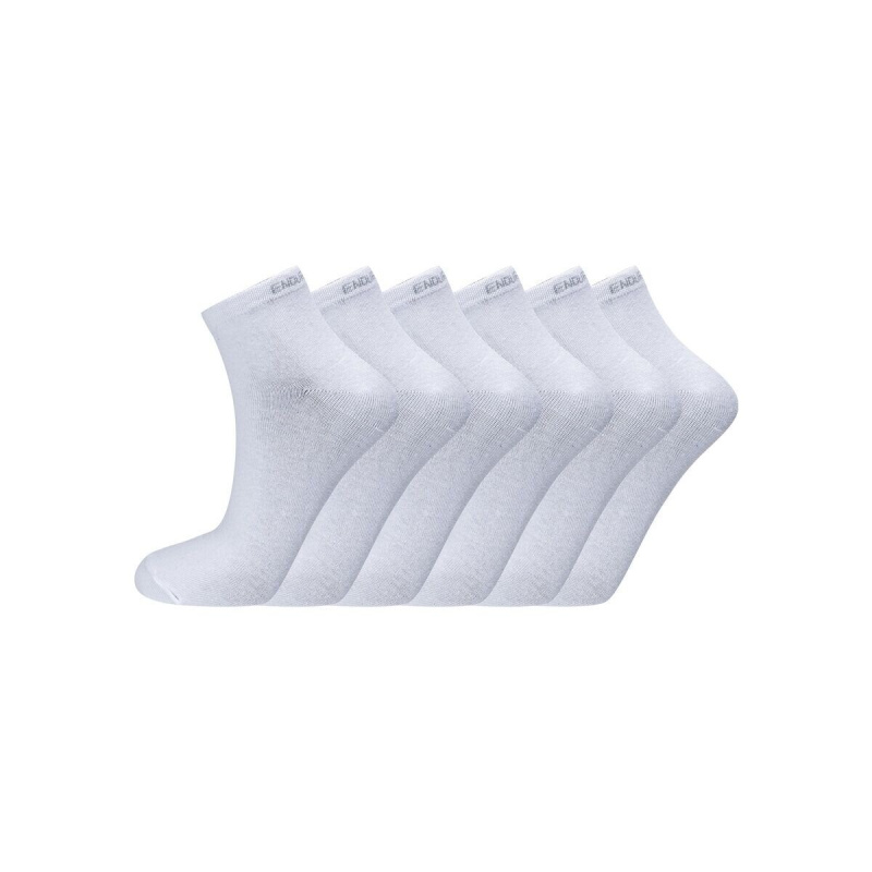 Unisex ponožky Endurance Ibi Quarter Socks 6-Pack Velikost: 35-38