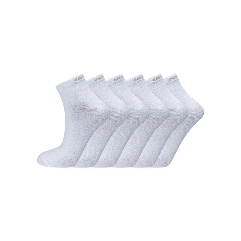 Unisex ponožky Endurance Ibi Quarter Socks 6-Pack Velikost: 39-42