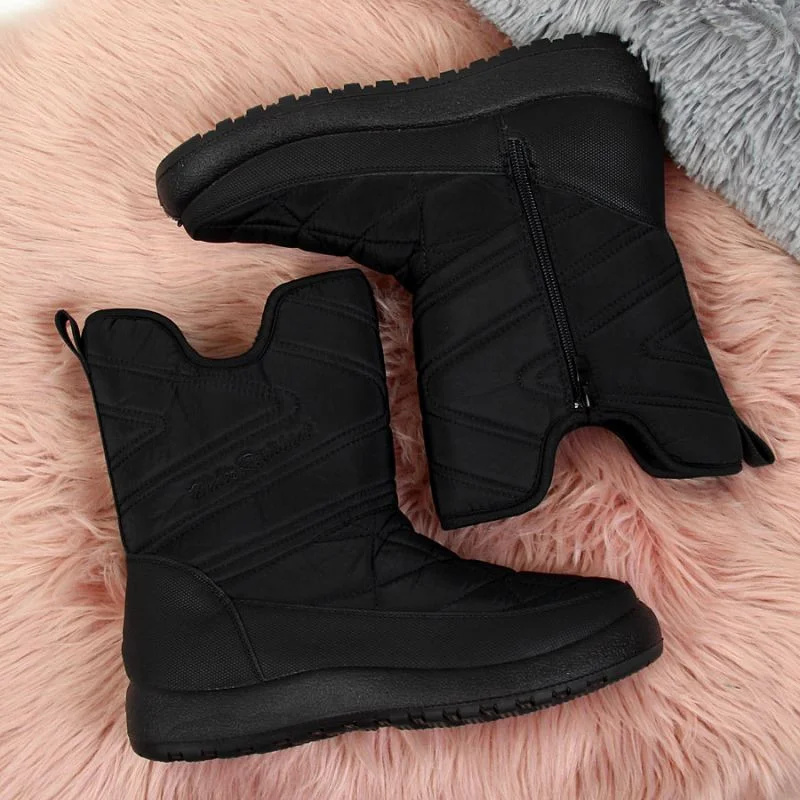 Nepromokavé sněhové boty NEWS W EVE309A black 38