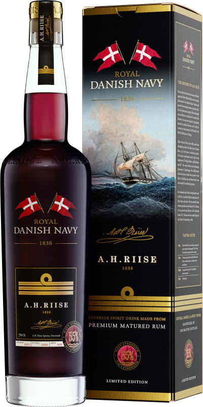 A.H. Riise Royal Navy 55% 0,7l (karton)