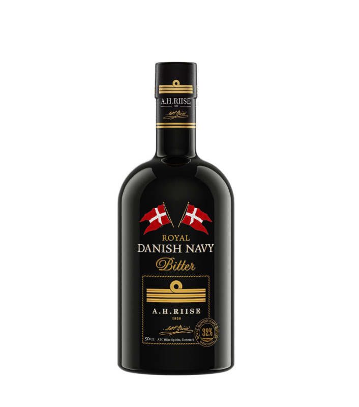 A.H. Riise Royal Navy Bitter Liqueur 32% 0,5l (holá lahev)