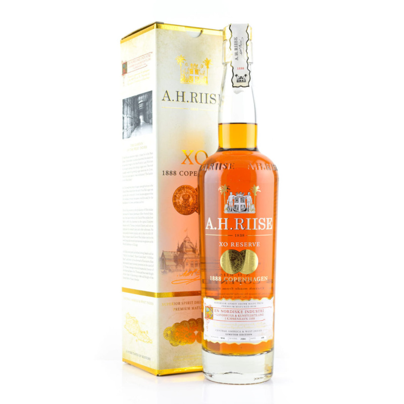 A. H. Riise 1888 Copenhagen XO Rum 40 % 0,7 l