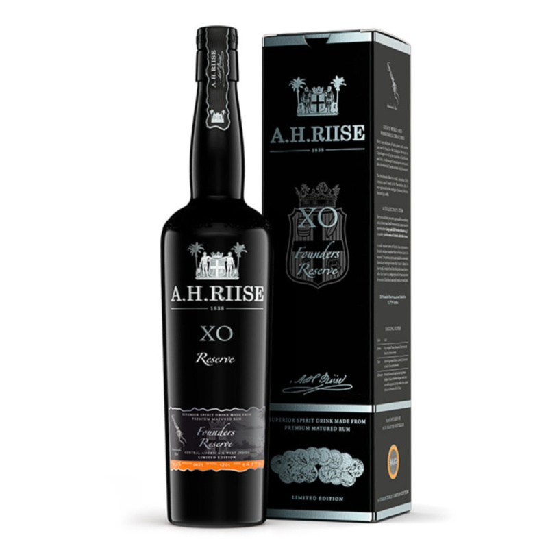 A.H. Riise XO Founders Reserve batch V 44,4% 0,7l (karton)
