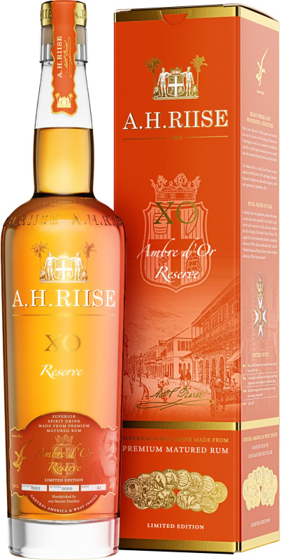 A.H.Riise Rum A.H. Riise XO Ambré d'Or 0,7l 42%
