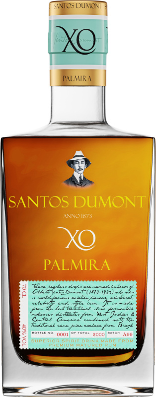 Santos Dumont XO Palmira 40 % 0,7 l