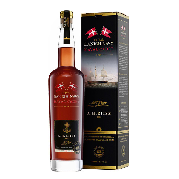 A.H. Riise Royal Danish Navy Naval Cadet 42% 0,7l
