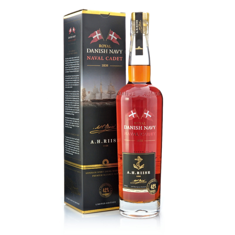 A.H. Riise Royal Danish Navy Naval Cadet 42% 0,7l