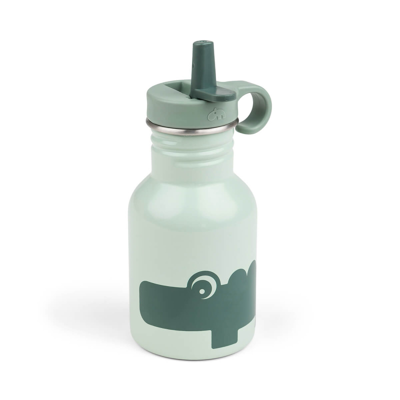 Done by Deer nerezová láhev Croco zelená 350 ml