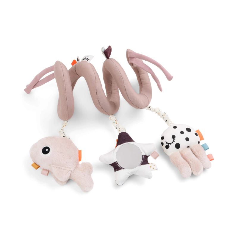 Done by Deer aktivní spirála Sea friends růžová