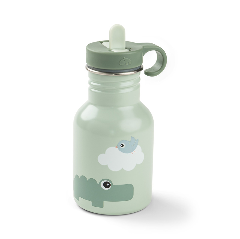 Done by Deer nerezová láhev Playground zelená 350 ml