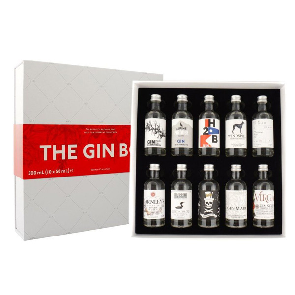 Gin Box World Tour Edition 42,9% 10x0,05l (karton)