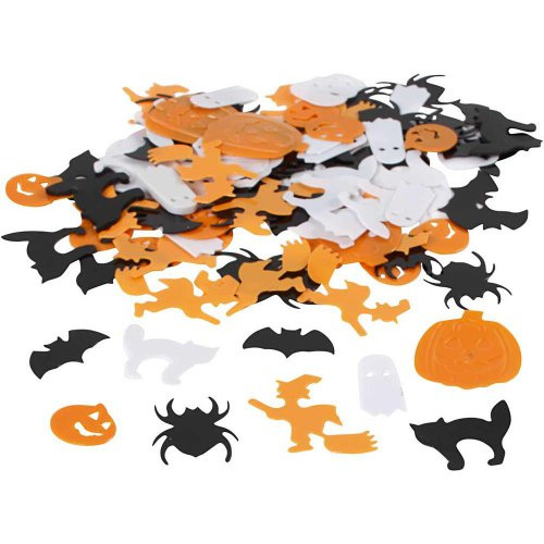 Creative Flitry Halloween - černá, oranžová, bílá