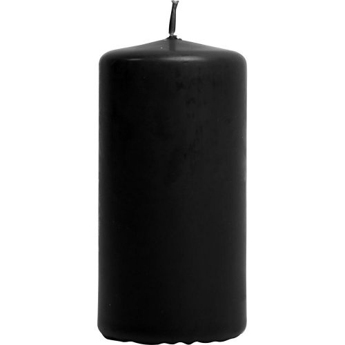 Creative Svíčky sada 6 ks ČERNÁ