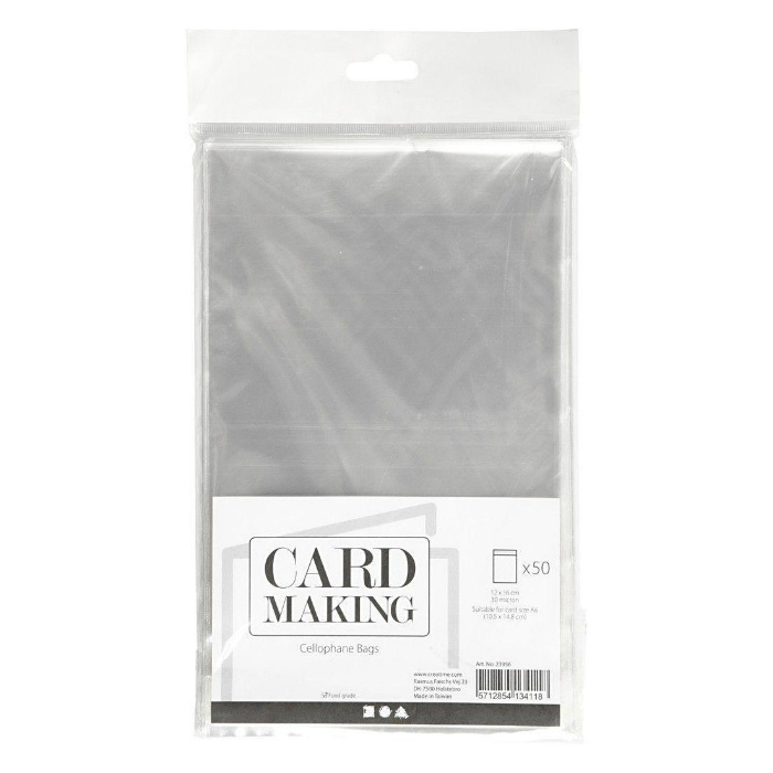 West Design Celofánové obaly obdélníkové, 50 ks