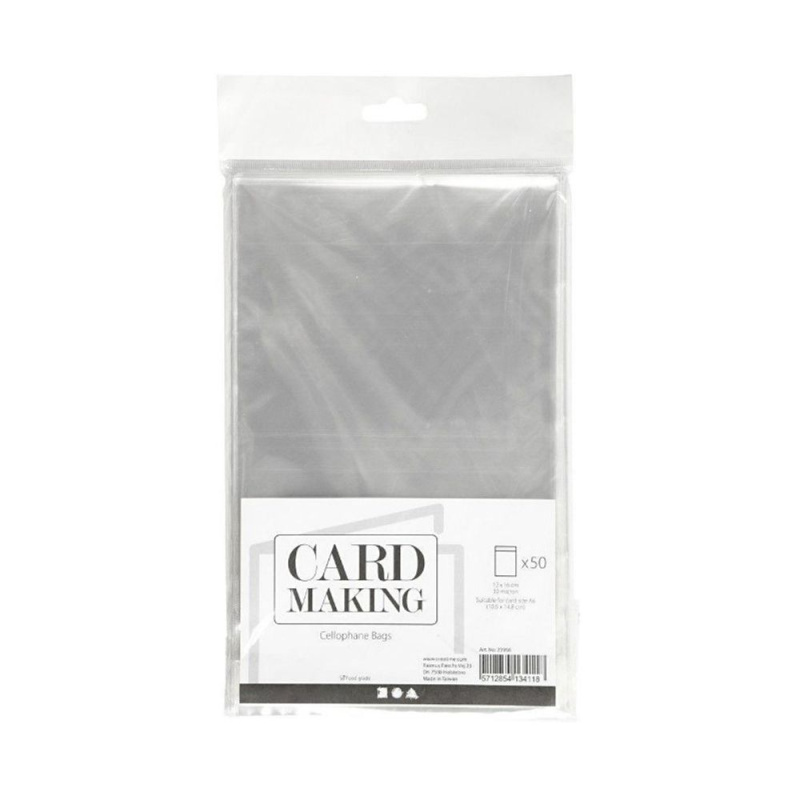 West Design Celofánové obaly obdélníkové, 50 ks