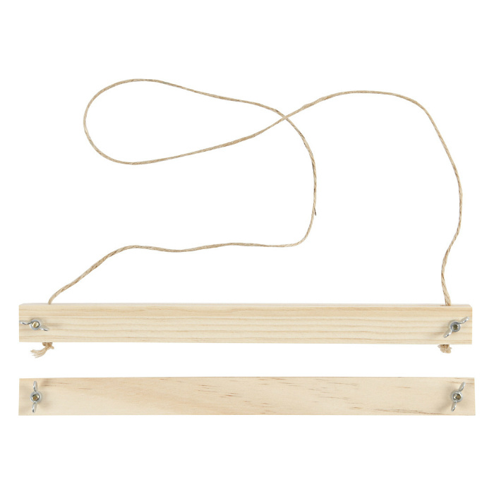 Závěsné lišty na obrázky dřevěné 25cm (2ks)