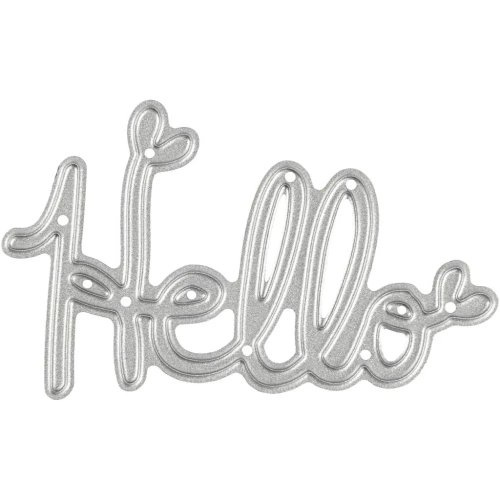 Creative Vysekávací a embosovací šablona HELLO