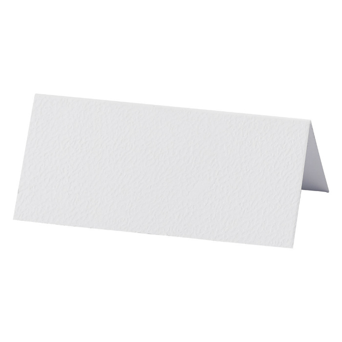 Jmenovky na stůl (20ks) bílé