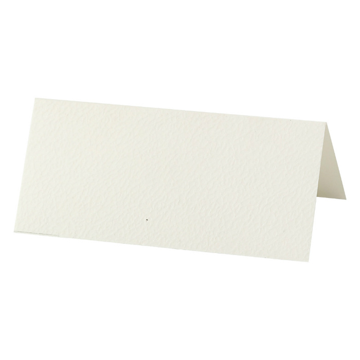 Jmenovky na stůl (20ks) krémové