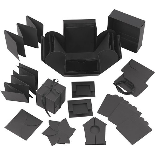 Creative Exploding box k dotvoření ČERNÁ
