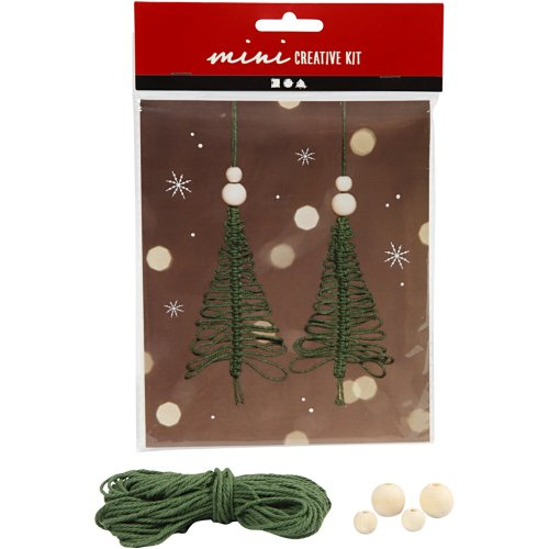Creative Mini sada macramé VÁNOČNÍ STROMEČEK