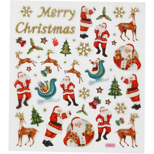 Creative Samolepky - MERRY CHRISTMAS, 1 list