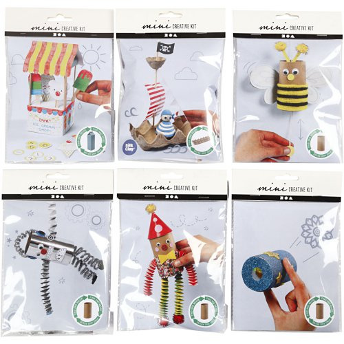 Creative Set 6 kreativních sad RECYKLUJEME