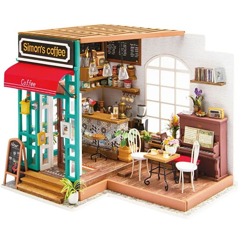 Creative Kreativni sada - miniaturní pokoj Coffee shop