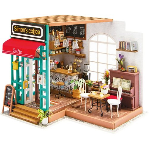 Creative Kreativni sada - miniaturní pokoj Coffee shop
