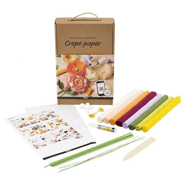 Creative Krepový papír SADA PRO ZAČÁTEČNÍKY