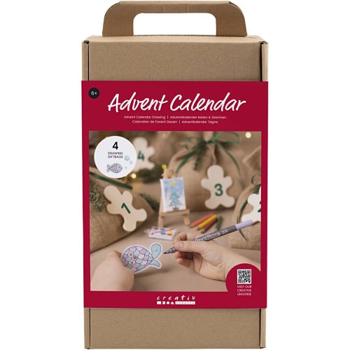 Creative Adventní kalendář malování