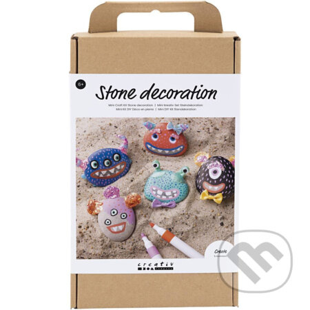 Kreatívna sada Dekorovanie kamenných príšeriek