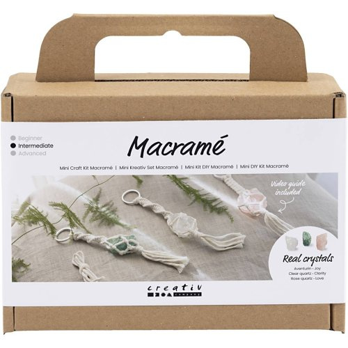Creative Sada macramé PŘÍVĚSKY NA KLÍČE