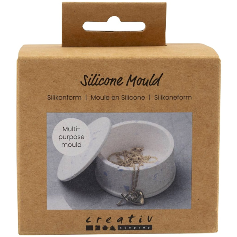 Silikonová forma na odlévání - krabička