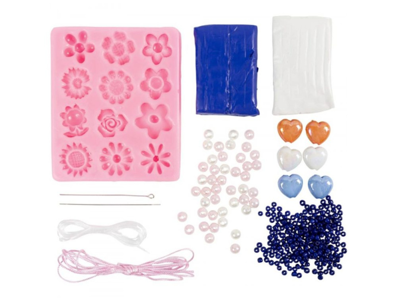 Kreatívna sada Modelovanie šperkov s kvietkami