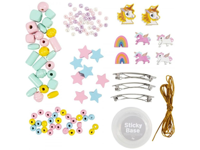 Kreatívna sada Šperky z korálikov s jednorožcom