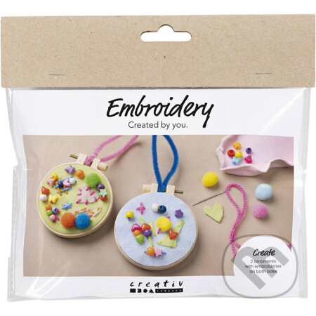 Kreatívna sada Vyšívanie závesných dekorácií